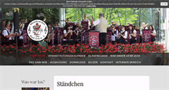 Desktop Screenshot of musikverein-bad-orb.de
